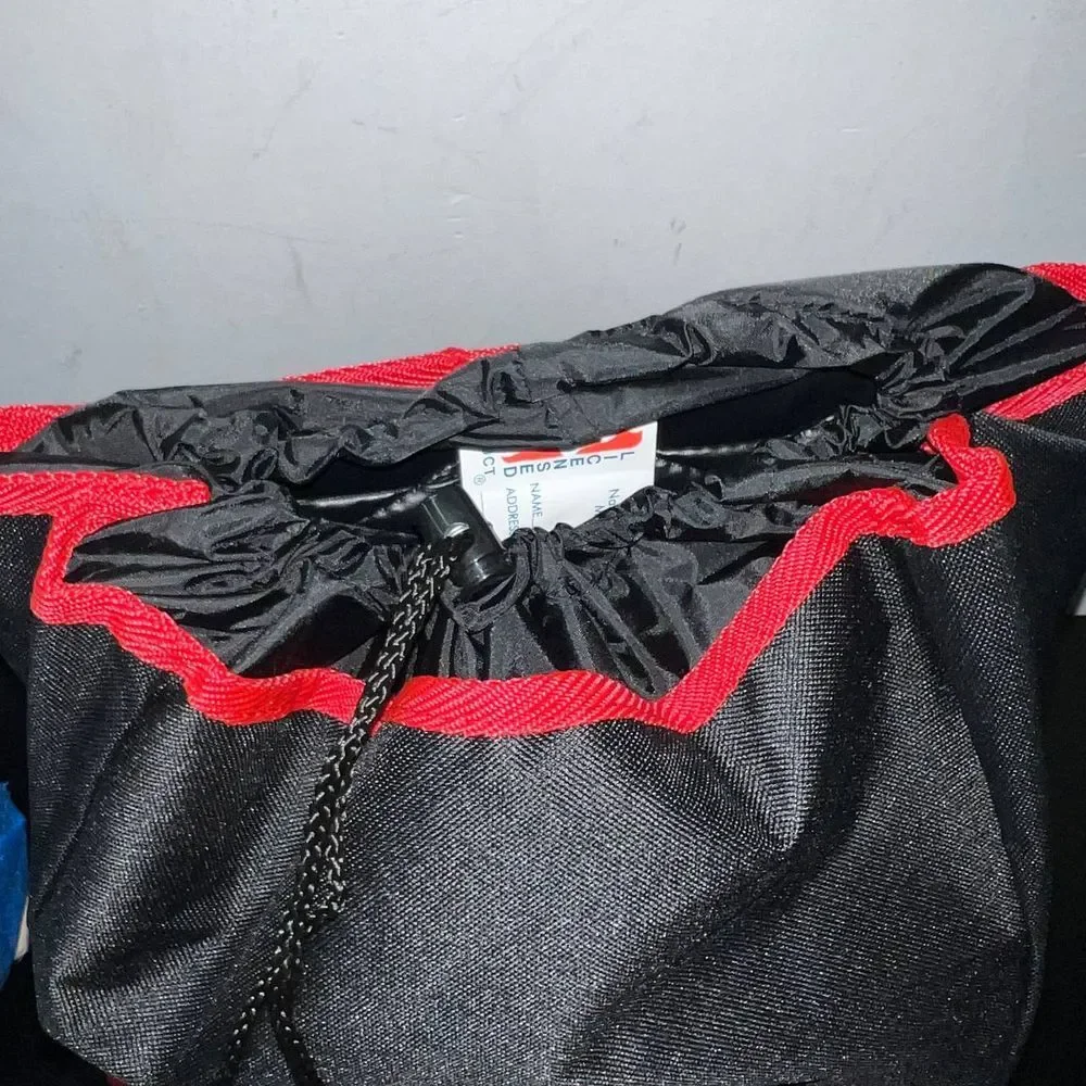 Vintage Chicago Bulls Retreat Backpack Bag Red NBA Nasco‎ Little America